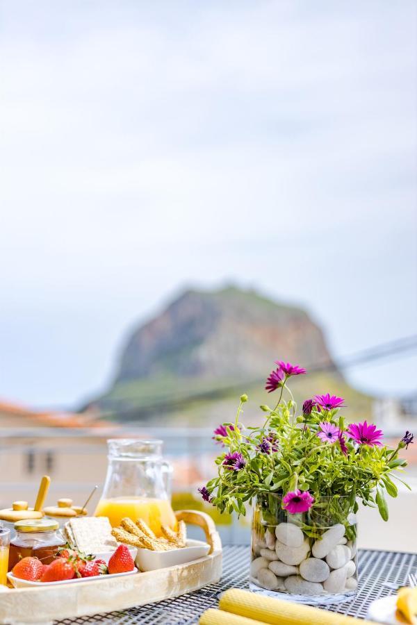 Monemvasia Modern Flat With Panoramic Sea View Экстерьер фото