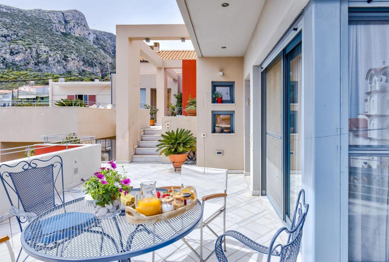 Monemvasia Modern Flat With Panoramic Sea View Экстерьер фото